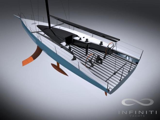 The RORC Caribbean 600 will mark the offshore debut for the Hugh Welbourn-designed Infiniti 46, Maverick - 2015 RORC Transatlantic Race © Barry Hurley